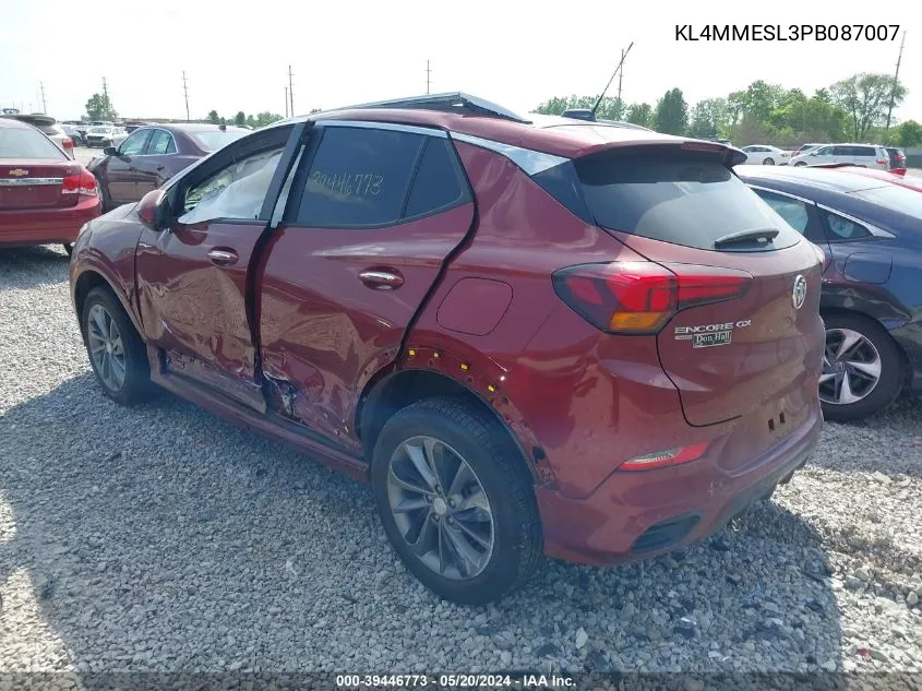 KL4MMESL3PB087007 2023 Buick Encore Gx Select Awd