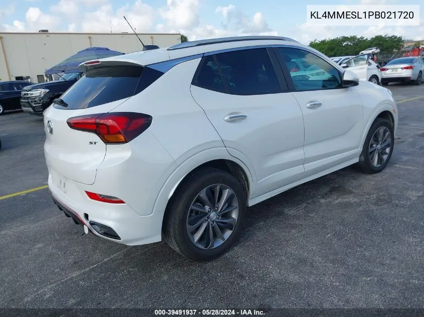 2023 Buick Encore Gx Select Awd VIN: KL4MMESL1PB021720 Lot: 39491937