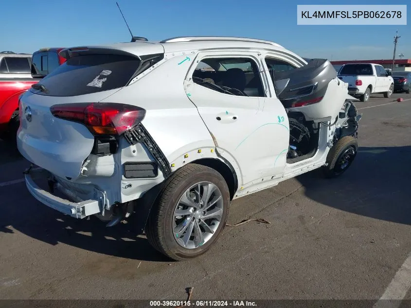 KL4MMFSL5PB062678 2023 Buick Encore Gx Essence Fwd