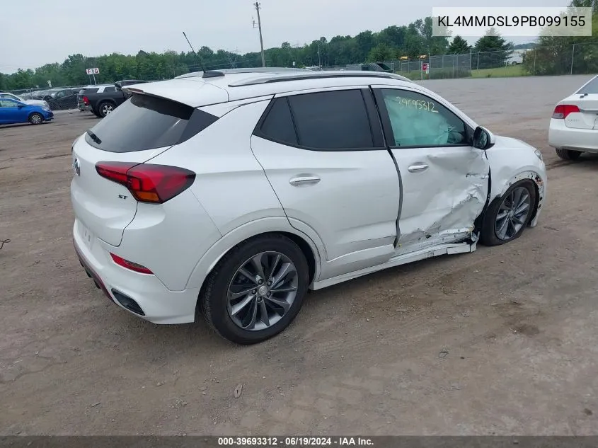 2023 Buick Encore Gx Select Fwd VIN: KL4MMDSL9PB099155 Lot: 39693312