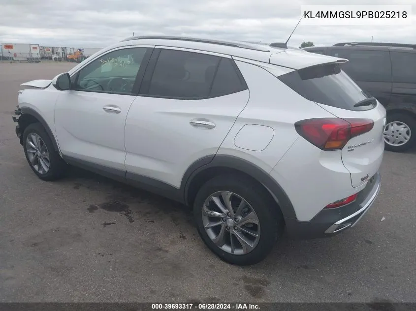 KL4MMGSL9PB025218 2023 Buick Encore Gx Essence