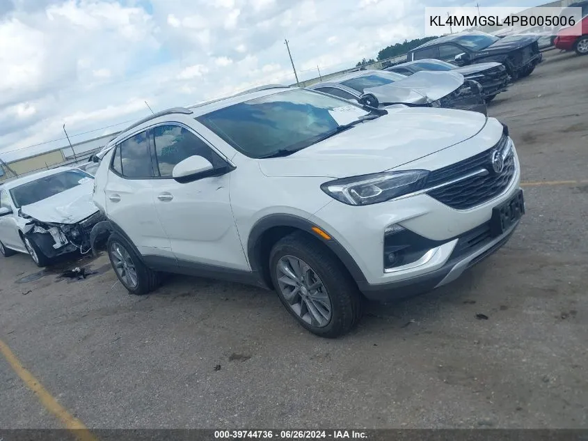 2023 Buick Encore Gx Essence VIN: KL4MMGSL4PB005006 Lot: 39744736