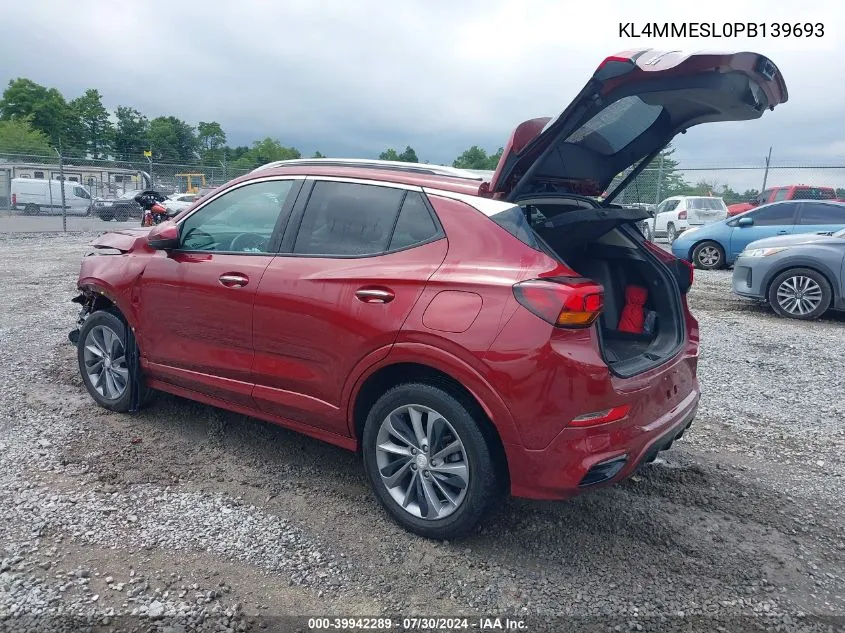 KL4MMESL0PB139693 2023 Buick Encore Gx Select Awd