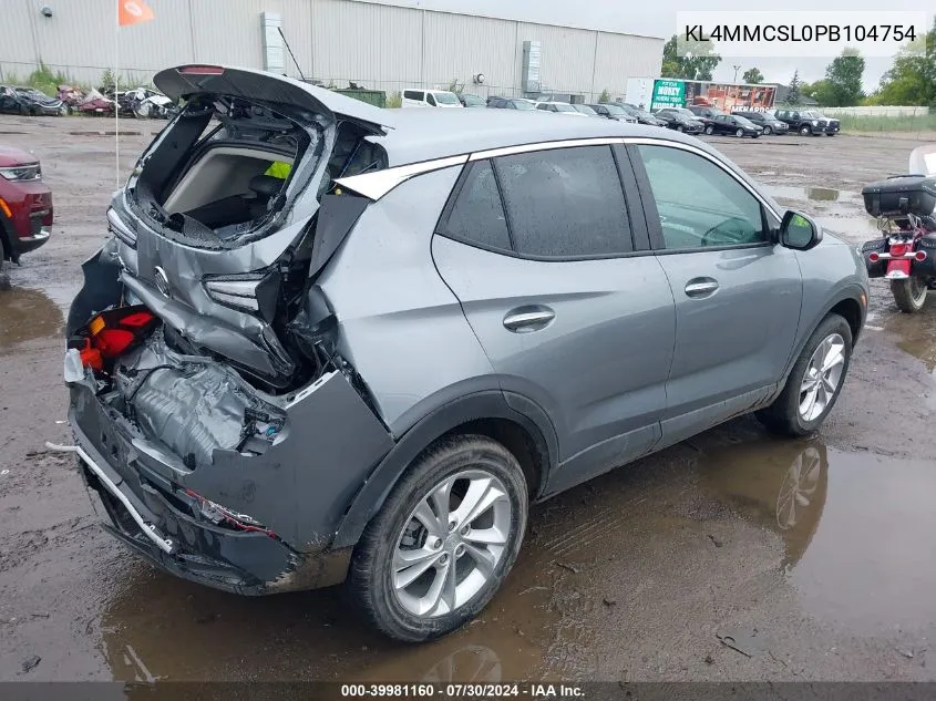 KL4MMCSL0PB104754 2023 Buick Encore Gx Preferred Awd