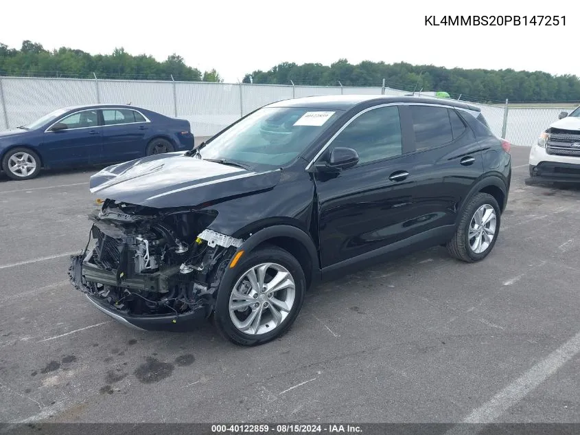 KL4MMBS20PB147251 2023 Buick Encore Gx Preferred Fwd