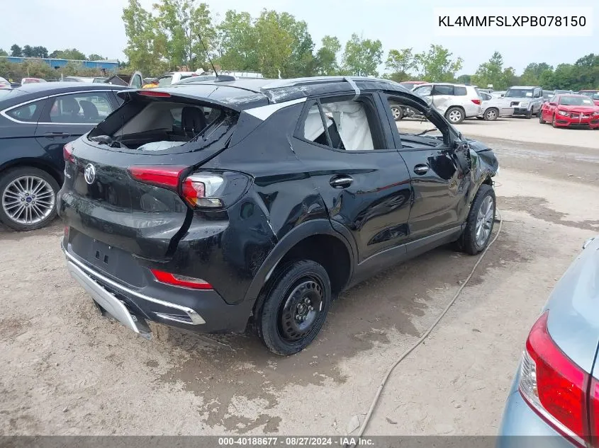 KL4MMFSLXPB078150 2023 Buick Encore Gx Essence Fwd