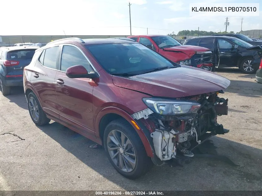 2023 Buick Encore Gx Select VIN: KL4MMDSL1PB070510 Lot: 40196286