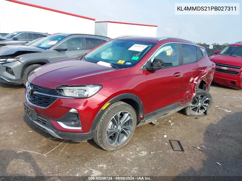 KL4MMDS21PB027311 2023 Buick Encore Gx Select Fwd