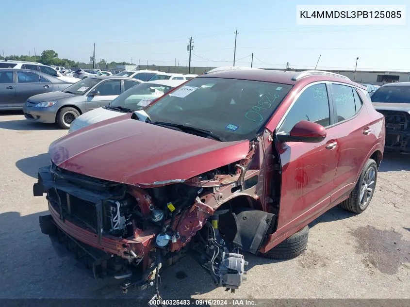 2023 Buick Encore Gx Select Fwd VIN: KL4MMDSL3PB125085 Lot: 40325483