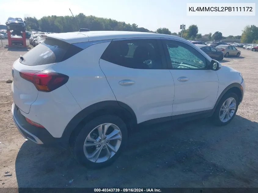 KL4MMCSL2PB111172 2023 Buick Encore Gx Preferred