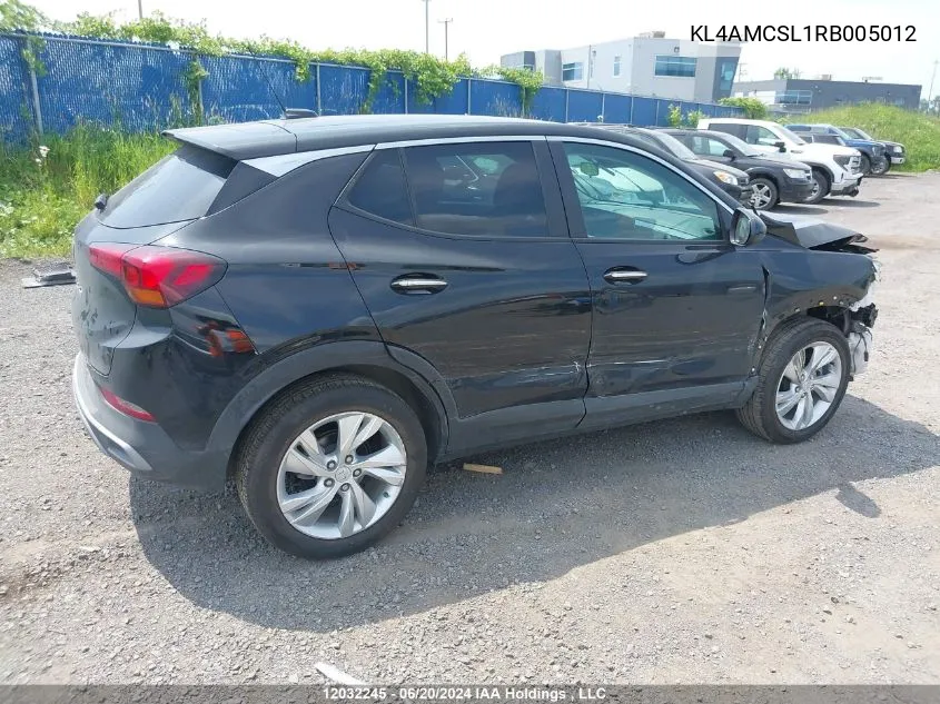 KL4AMCSL1RB005012 2024 Buick Encore Gx