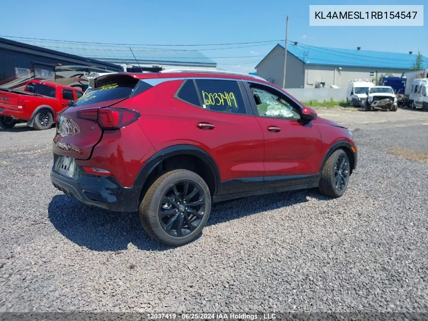 KL4AMESL1RB154547 2024 Buick Encore Gx Sport Touring