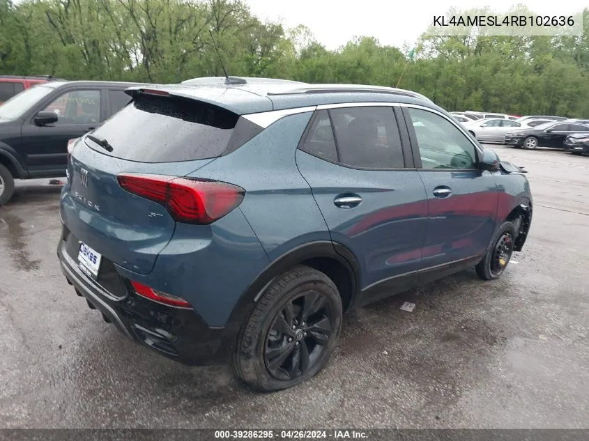 KL4AMESL4RB102636 2024 Buick Encore Gx Sport Touring Awd