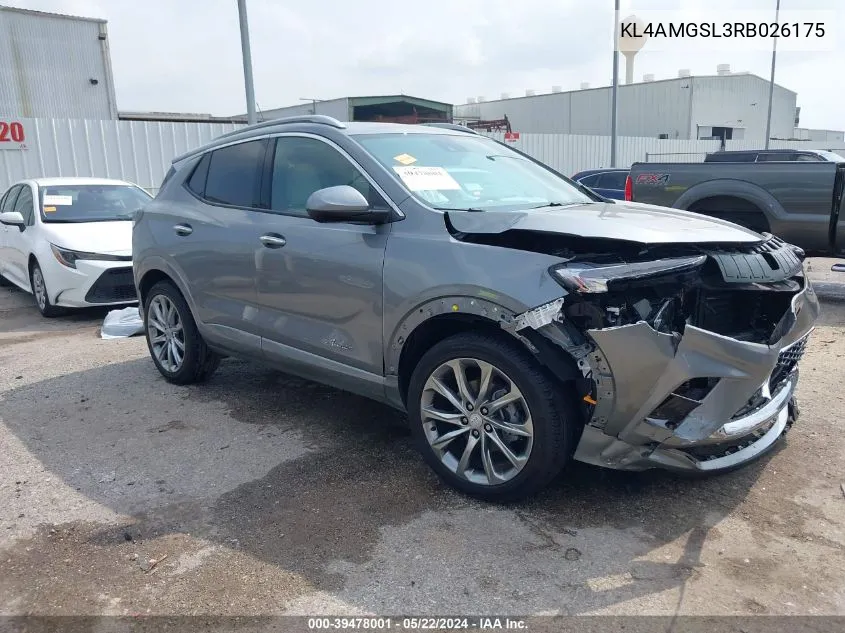 KL4AMGSL3RB026175 2024 Buick Encore Gx Avenir Awd