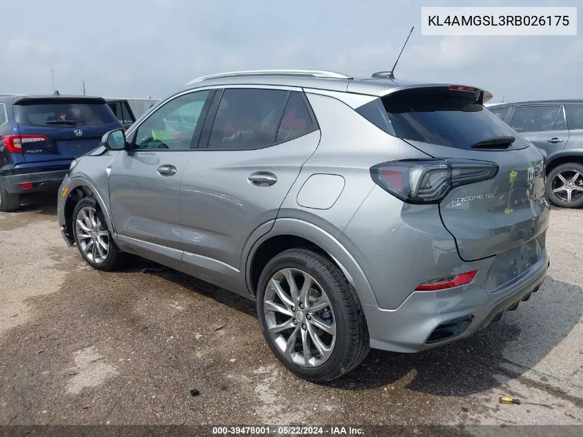 KL4AMGSL3RB026175 2024 Buick Encore Gx Avenir Awd