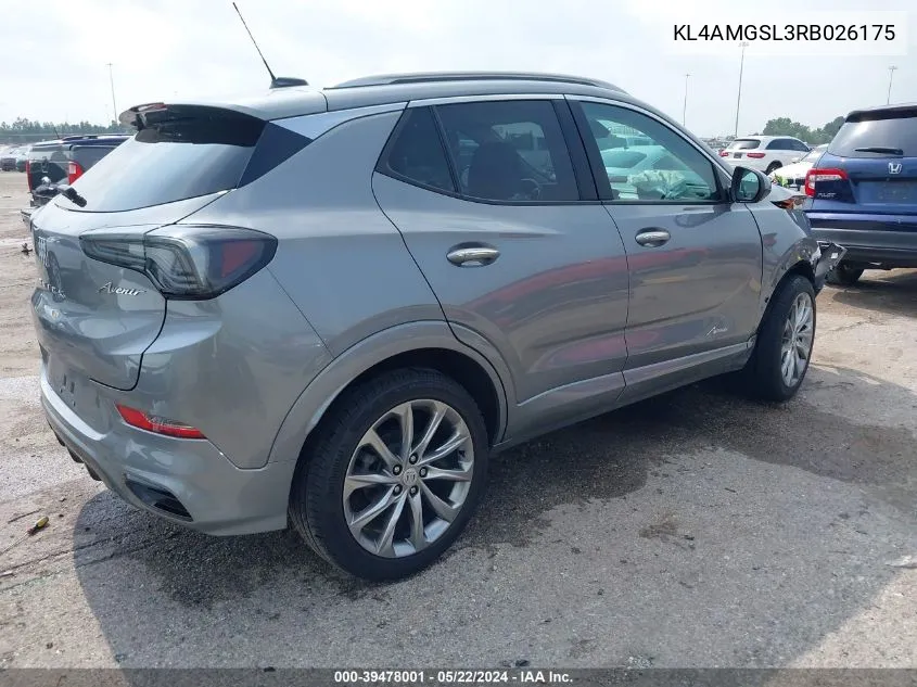 KL4AMGSL3RB026175 2024 Buick Encore Gx Avenir Awd