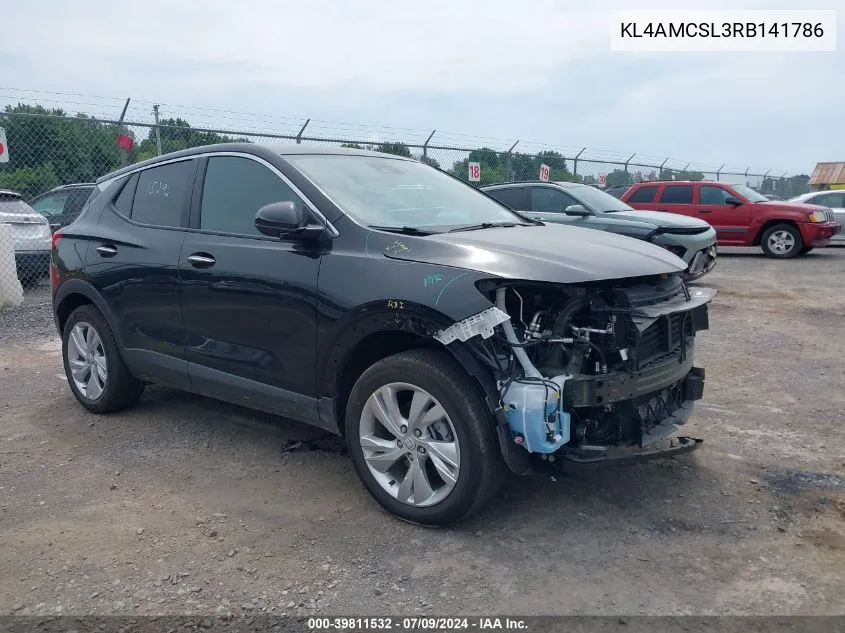 KL4AMCSL3RB141786 2024 Buick Encore Gx Preferred Awd