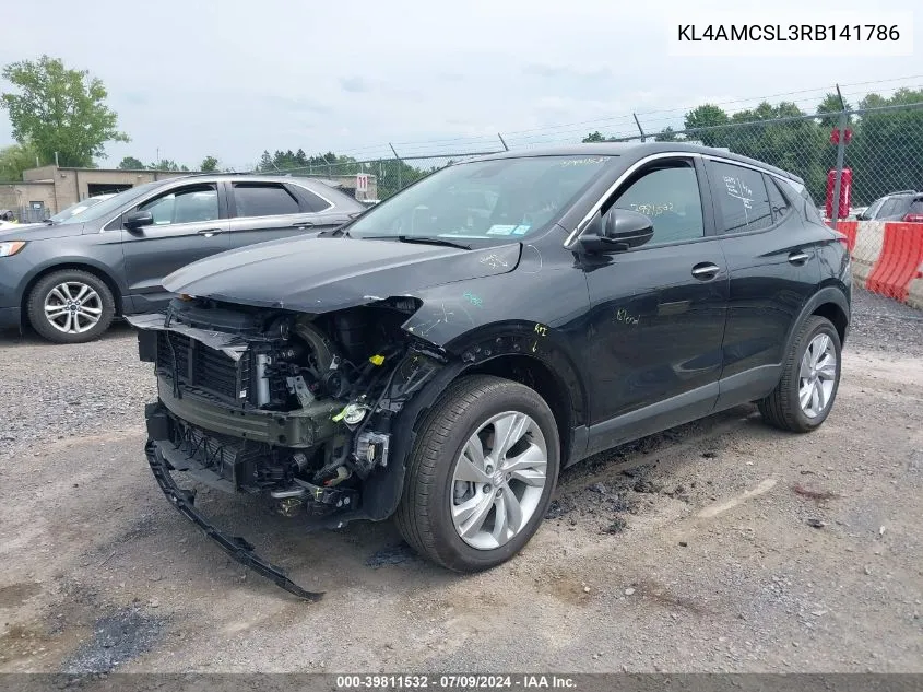 KL4AMCSL3RB141786 2024 Buick Encore Gx Preferred Awd