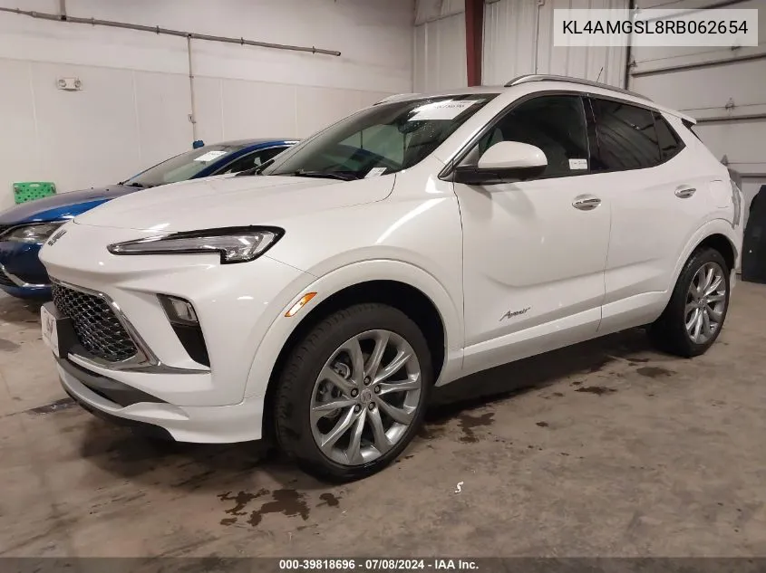 KL4AMGSL8RB062654 2024 Buick Encore Gx Avenir Awd