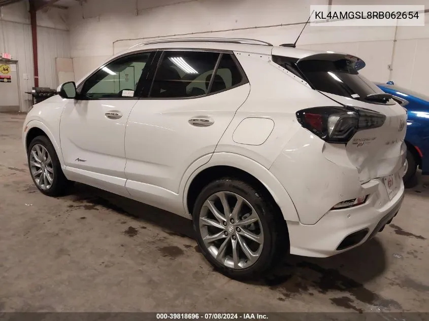 KL4AMGSL8RB062654 2024 Buick Encore Gx Avenir Awd