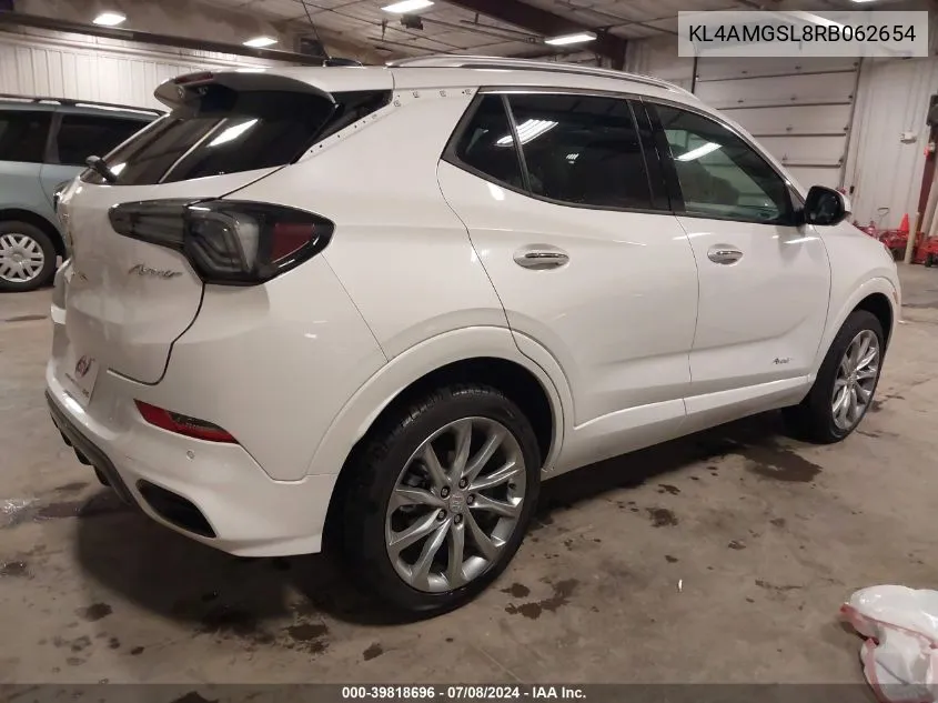 KL4AMGSL8RB062654 2024 Buick Encore Gx Avenir Awd