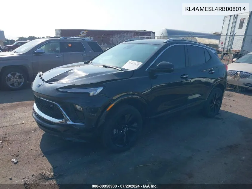 KL4AMESL4RB008014 2024 Buick Encore Gx Sport Touring Awd