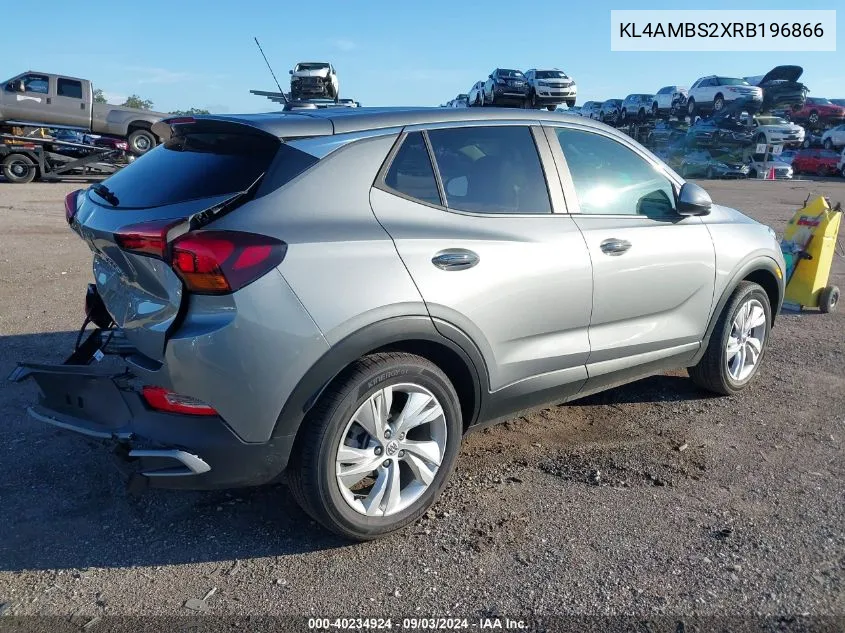 KL4AMBS2XRB196866 2024 Buick Encore Gx Preferred Fwd