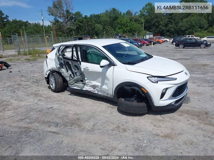 2024 Buick Encore Gx Preferred Fwd VIN: KL4AMBSL2RB111656 Lot: 40255526