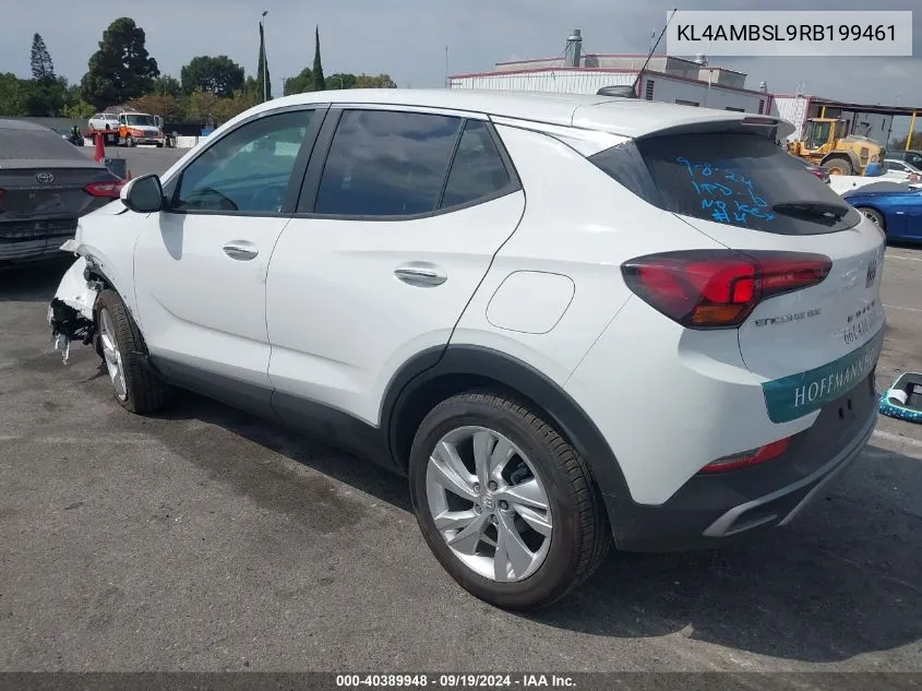 2024 Buick Encore Gx Preferred Fwd VIN: KL4AMBSL9RB199461 Lot: 40389948