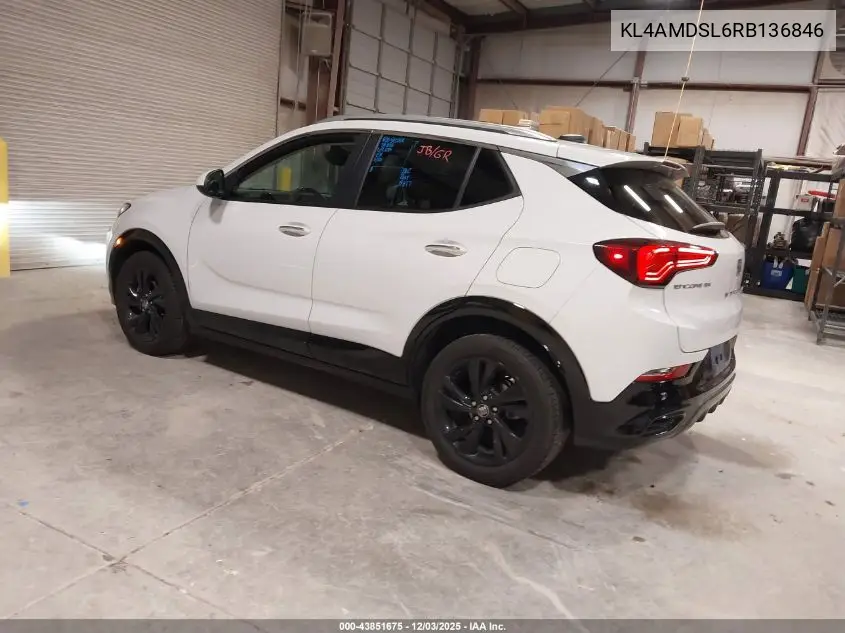 KL4AMDSL6RB136846 2024 Buick Encore Gx Sport Touring Fwd