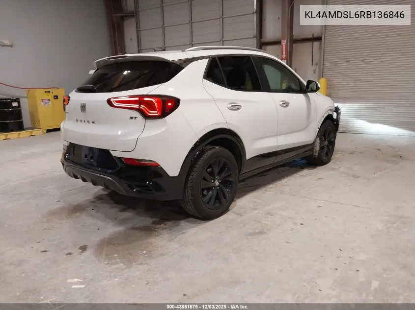 KL4AMDSL6RB136846 2024 Buick Encore Gx Sport Touring Fwd