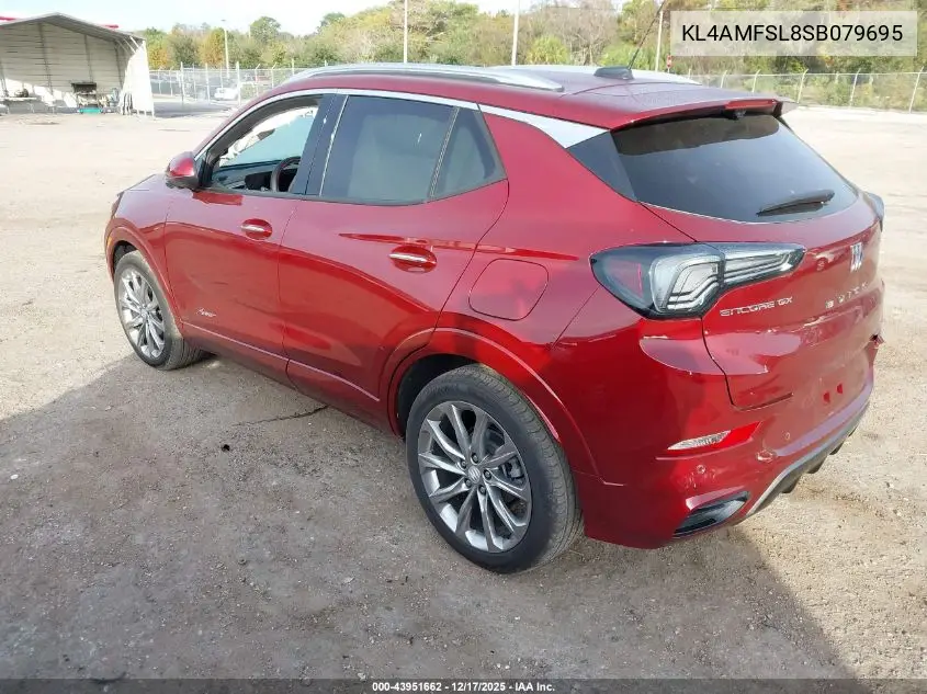 KL4AMFSL8SB079695 2025 Buick Encore Gx Avenir Fwd