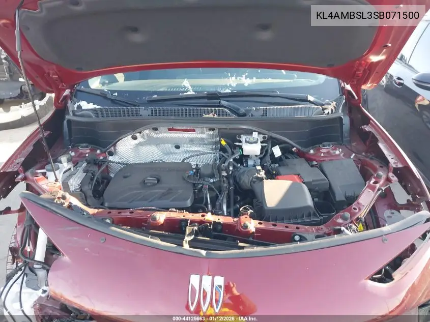 KL4AMBSL3SB071500 2025 Buick Encore Gx Preferred Fwd