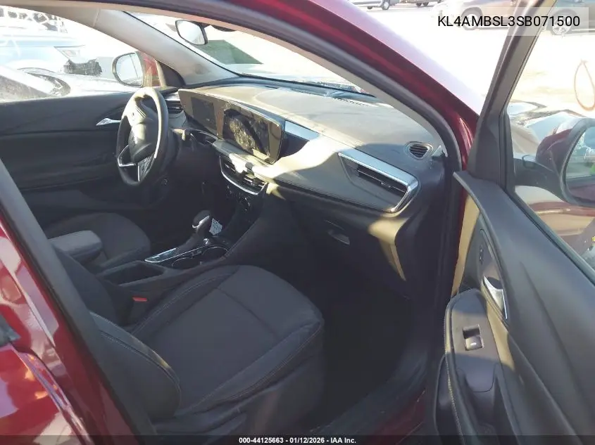 KL4AMBSL3SB071500 2025 Buick Encore Gx Preferred Fwd