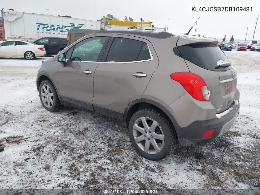 KL4CJGSB7DB109481 2013 Buick Encore