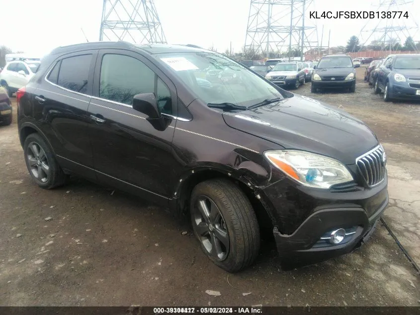 KL4CJFSBXDB138774 2013 Buick Encore Convenience