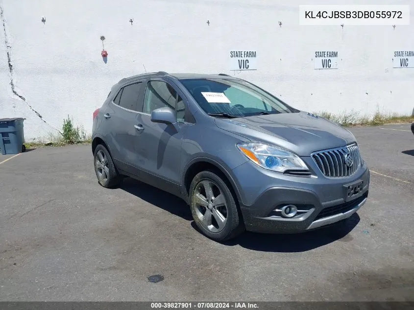 2013 Buick Encore Convenience VIN: KL4CJBSB3DB055972 Lot: 39827901