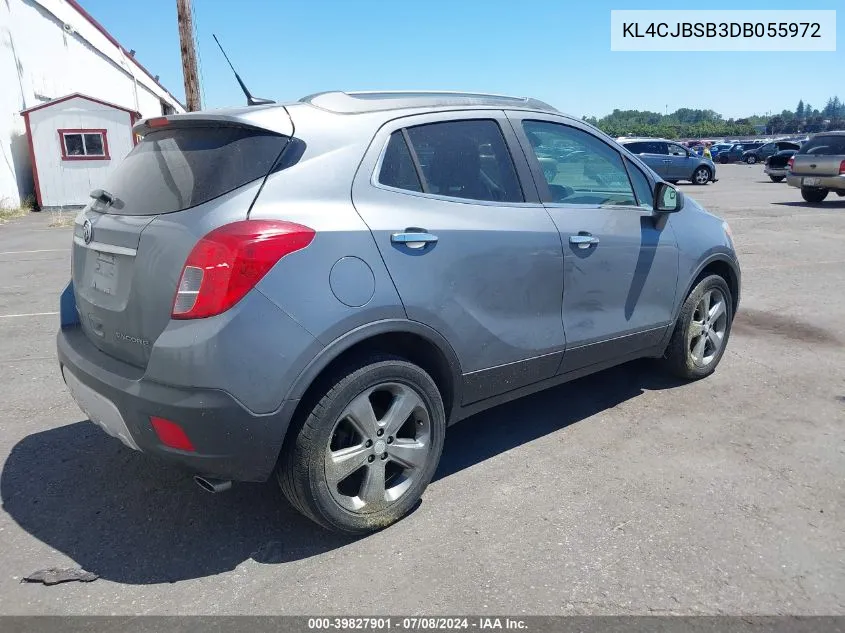 KL4CJBSB3DB055972 2013 Buick Encore Convenience