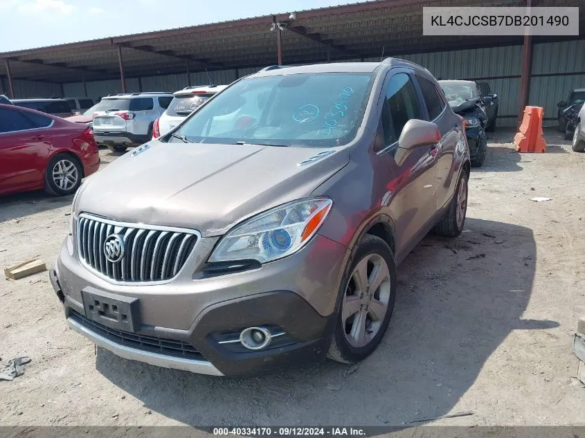 KL4CJCSB7DB201490 2013 Buick Encore Leather