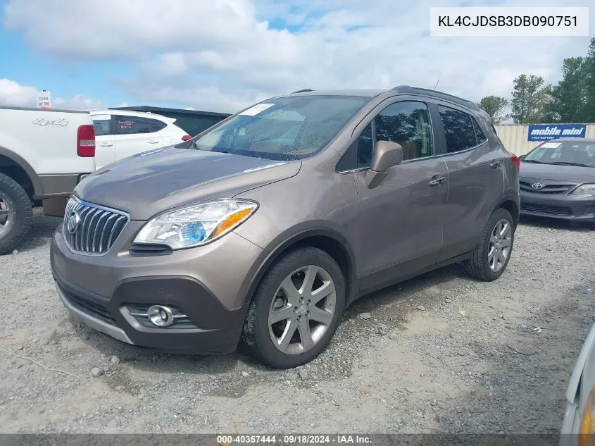 KL4CJDSB3DB090751 2013 Buick Encore Premium