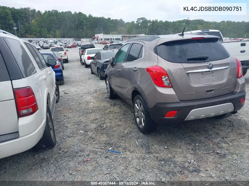 KL4CJDSB3DB090751 2013 Buick Encore Premium