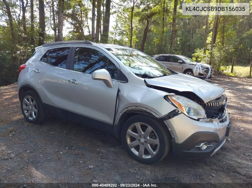 2013 Buick Encore Leather VIN: KL4CJCSB9DB156035 Lot: 40409202