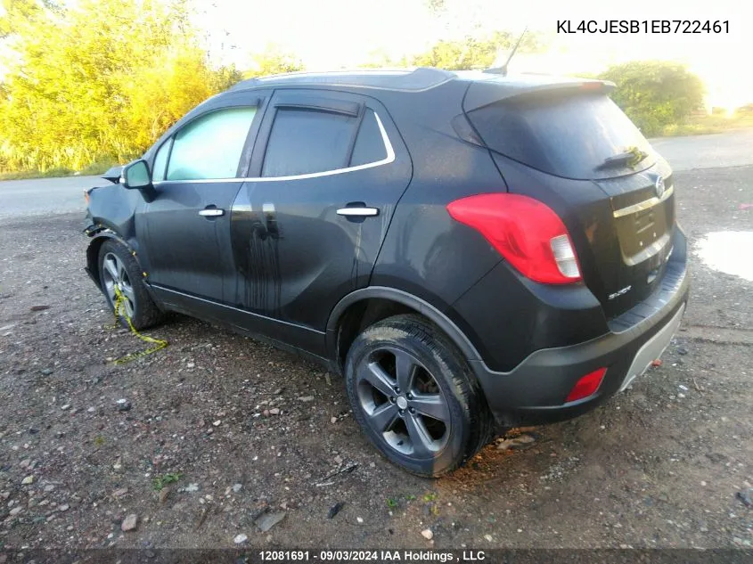 KL4CJESB1EB722461 2014 Buick Encore