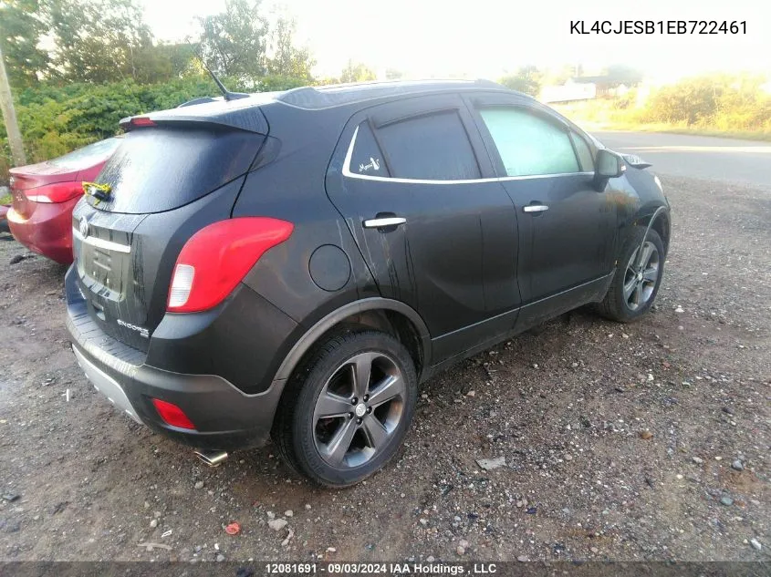 KL4CJESB1EB722461 2014 Buick Encore