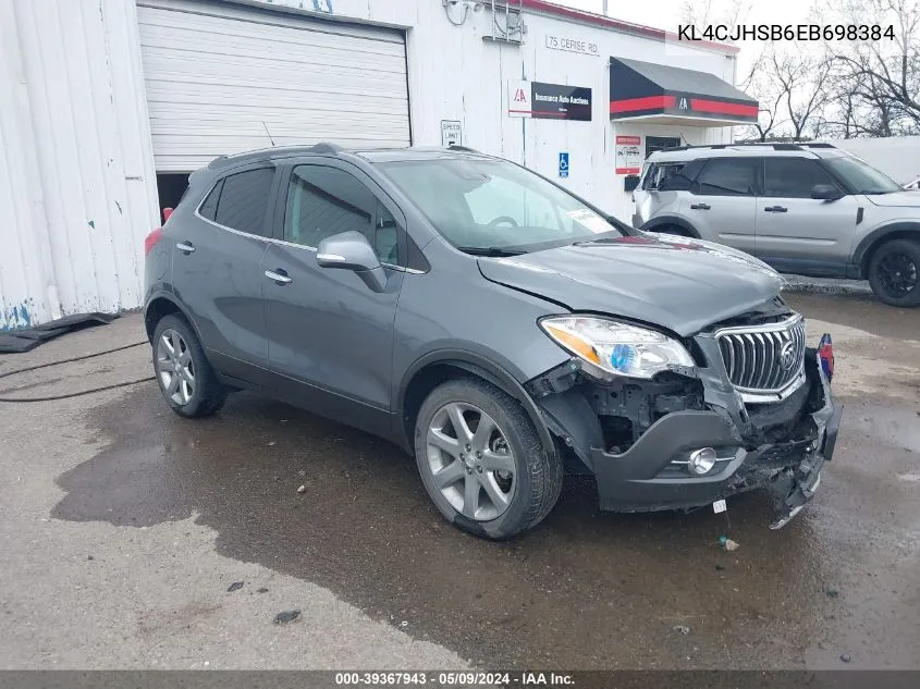 2014 Buick Encore Premium VIN: KL4CJHSB6EB698384 Lot: 39367943