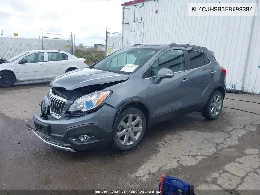 KL4CJHSB6EB698384 2014 Buick Encore Premium