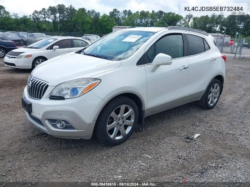 2014 Buick Encore Premium VIN: KL4CJDSB5EB732484 Lot: 39410610