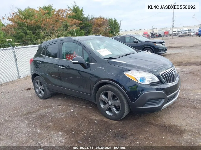 2014 Buick Encore VIN: KL4CJASBXEB550892 Lot: 40223785