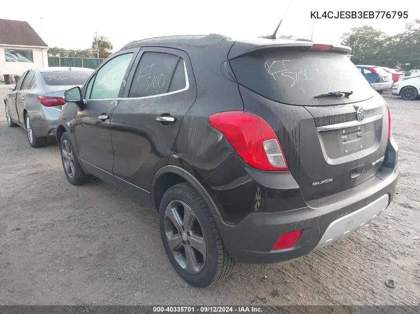 KL4CJESB3EB776795 2014 Buick Encore