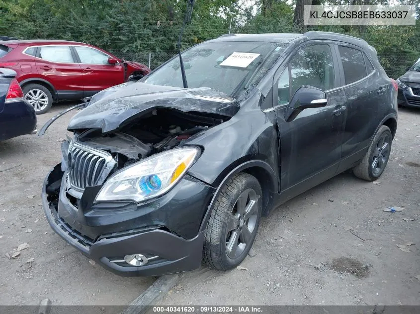 2014 Buick Encore VIN: KL4CJCSB8EB633037 Lot: 40341620